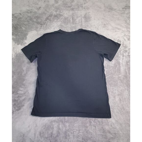 Air Jordan Sz M T-Shirt Mens Standard Fit Black Graphic Cotton Sports Ca17-24 - Picture 5 of 6